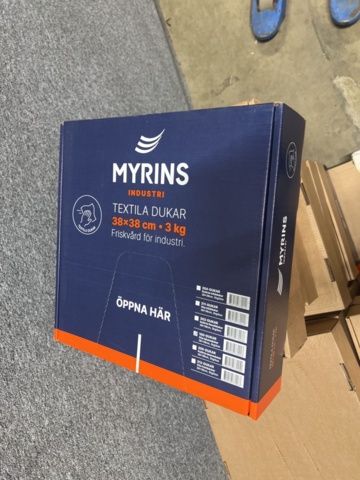 1431754-3 Wiping cloths / Drying cloths - approx. 27 cartons - Myrins Industri