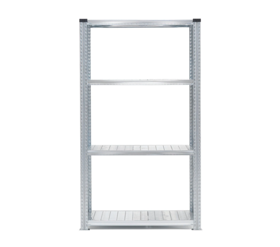 1493047-1 8 pcs Shelving unit TRANSFORM Basic section, 4 shelves, 1972x975x600 mm