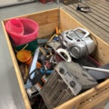 1470260-2 Pallet / miscellaneous lot of workshop equipment and electrical items