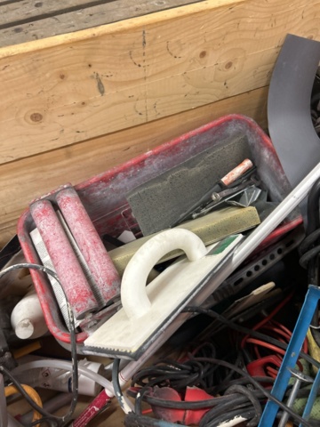 1470260-7 Pallet / miscellaneous lot of workshop equipment and electrical items