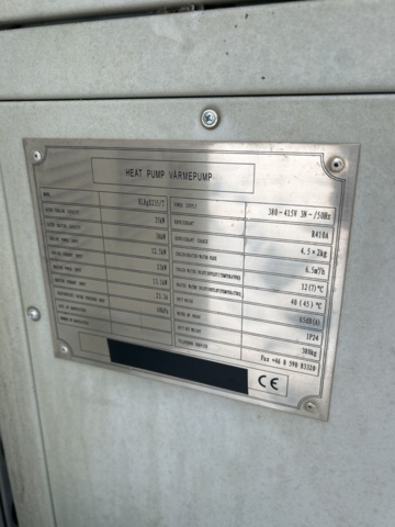 1470262-9 Air/water heat pump (industrial cooling/heat pump unit