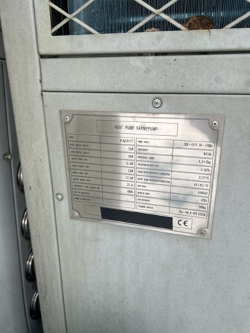 1470262-10 Air/water heat pump (industrial cooling/heat pump unit