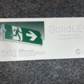 1384782-5 Lot with exit signs and emergency lighting - Cardi SolidLED / Optiled