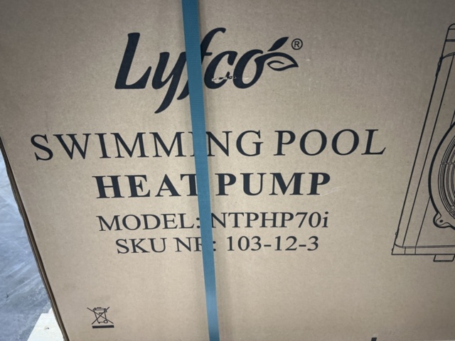 1493252-3 Poolvärmepump Lyfco NTPH70i