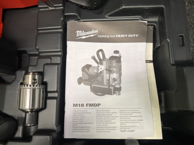 1493342-9 Magnetic drill Milwaukee M18 FMDP-0C