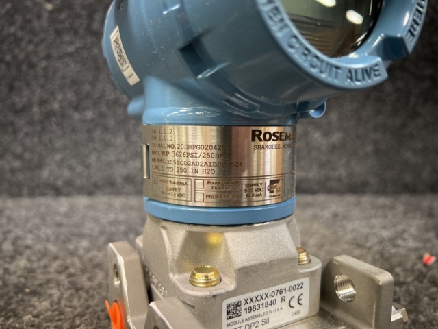 1493344-7 Trycktransmitter Rosemount 3051