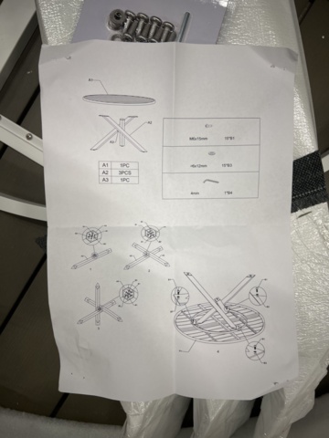 1493424-4 Dining table EBBARP Ø150