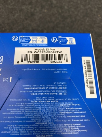 1489252-3 Övervakningskamera Reolink E1 Pro