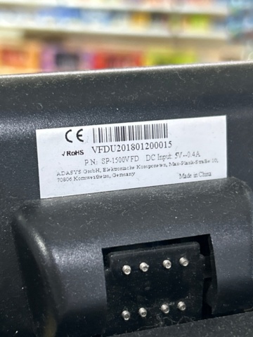 1367200-4 Kassasystem med våg