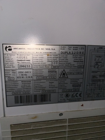 1367202-5 Dubbelfrys - Arcaboa Dupla 2.2 D R E