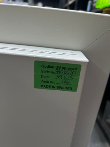 1367204-3 Kassaskåp - P124, NT FIRE 017 (120P)