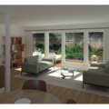 1493486-4 Frame for a single-storey holiday home or smaller villa of approximately 80 sq m