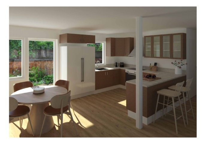 1493486-5 Frame for a single-storey holiday home or smaller villa of approximately 80 sq m