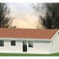 1493486-3 Frame for a single-storey holiday home or smaller villa of approximately 80 sq m