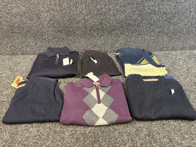 1493451-1 6 pcs Sweaters & vests, size M