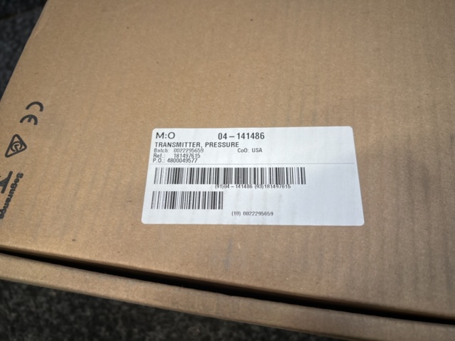 1493346-3 Trycktransmitter Rosemount 3051