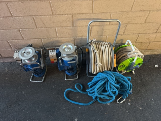 1455024-1 Material lifts 2 pcs with rope - TUMAC Nock PFL