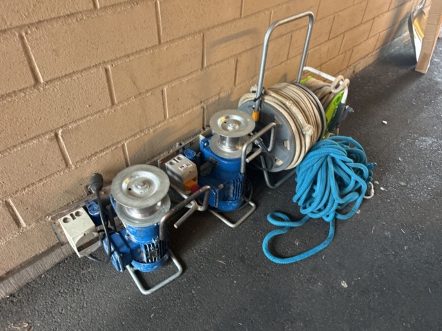 1455024-3 Material lifts 2 pcs with rope - TUMAC Nock PFL