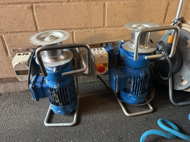 1455024-4 Material lifts 2 pcs with rope - TUMAC Nock PFL