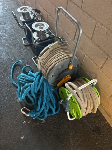 1455024-14 Material lifts 2 pcs with rope - TUMAC Nock PFL