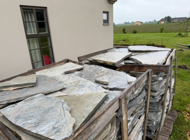 1494540-2 Grå skiffer, cirka 90kvm