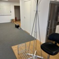 1494016-5 4 bar stools + coat hanger