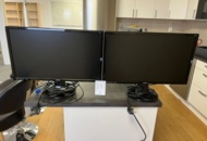 1494017 2 monitors Benq 24"