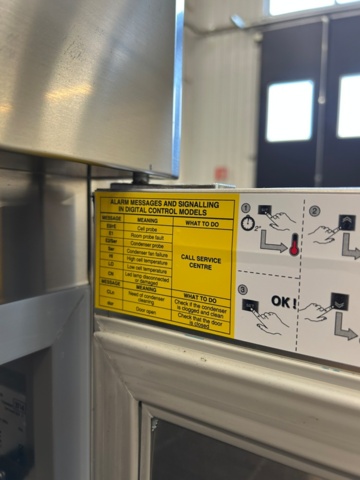 1344231-7 Electrolux Professional kylskåp – modell KVI PROSTORE 720L (Centralkyla)