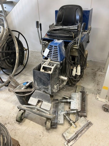 1494030-3 Mobile carpet stripper Janser