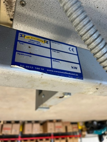 1344232-9 Vara Metall stekbord – modell VK-55TT serie 5740