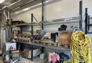 1494050 Pallet racking 3 sections including contents