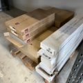 1494050-6 Pallet racking 3 sections including contents