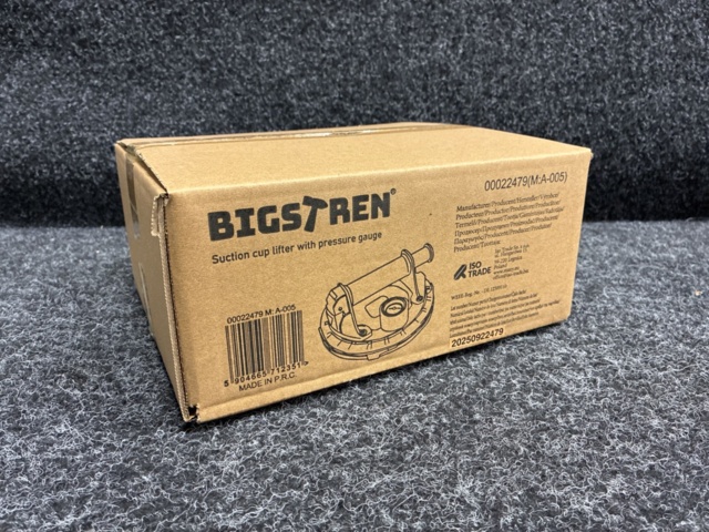 1494573-2 Vacuum suction cup with gauge and pump for tiles/glass (200 kg)