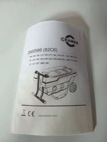 1495382-5 Cramer battery charger, 6 Port, 82V