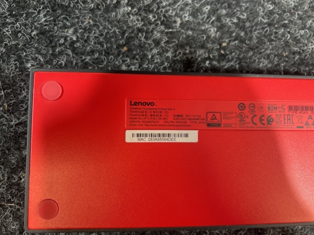 1469618-3 Laptop with docking station - Lenovo ThinkPad T470s