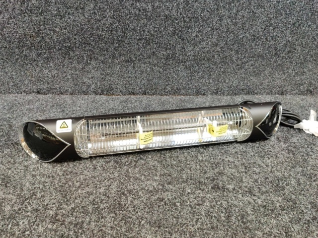 1494588-1 Infrared heater Wichco 2500W, Black