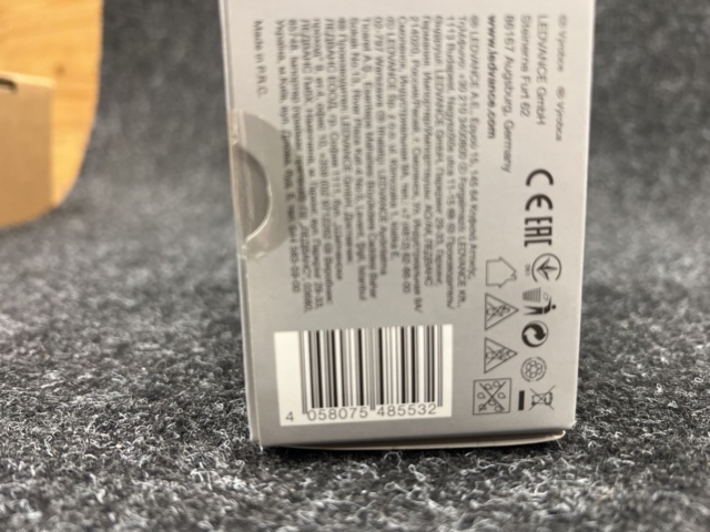 1494589-6 8 LED lamps Ledvance Classic B 40 E14 Dimmable