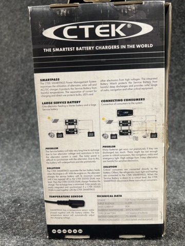 1494599-5 Batteriladdare smartpass, CTEK