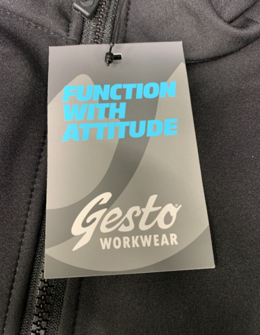 1495394-4 2 softshell jackets Gesto, Size XXL