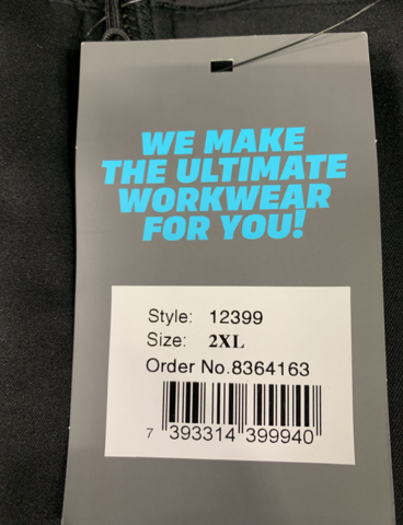 1495394-5 2 softshell jackets Gesto, Size XXL