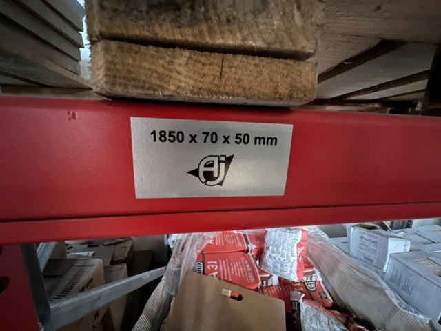 1494147-5 Pallet rack 4 sections