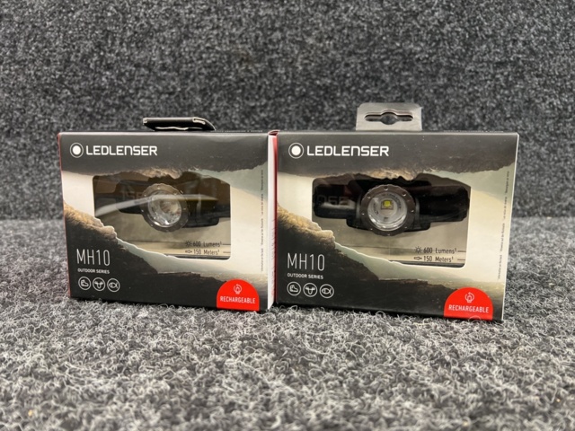 1495372-2 2 pcs Headlamps Ledlenser MH10