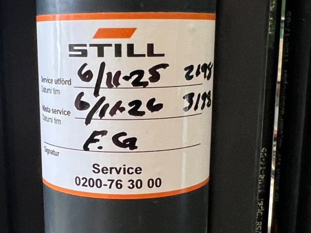 1494152-4 Electric counterbalanced forklift Still RX 20-20