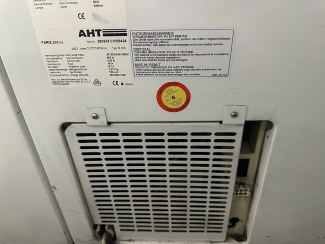 1495411-7 Frysdisk AHT PARIS 210