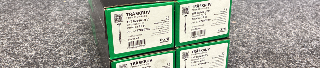 Bild som representerar auktionen - Avyttring skruv