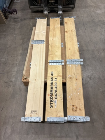 1495440-2 15 pcs Pallet collars for EUR pallet 800x1200 mm