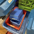 1495442-7 Assortment of plastic bins