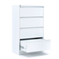 1495432-1 Flank cabinet INDEX A4, 4 drawers, white