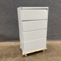 1495432-2 Flank cabinet INDEX A4, 4 drawers, white