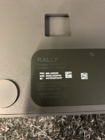 1495434-16 Videokonferenssystem Logitech Rally